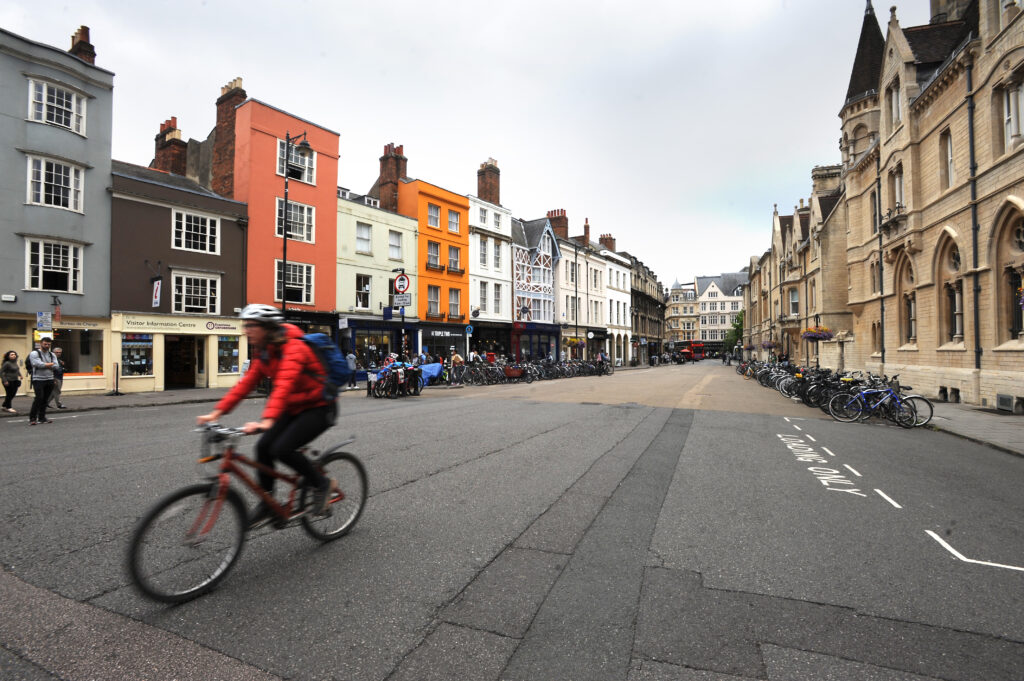 Oxford City Council site photography. Broad Street.